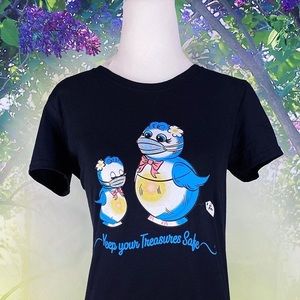 Retro Pinup Lefton Bluebird Kitsch Vintage T-Shirt